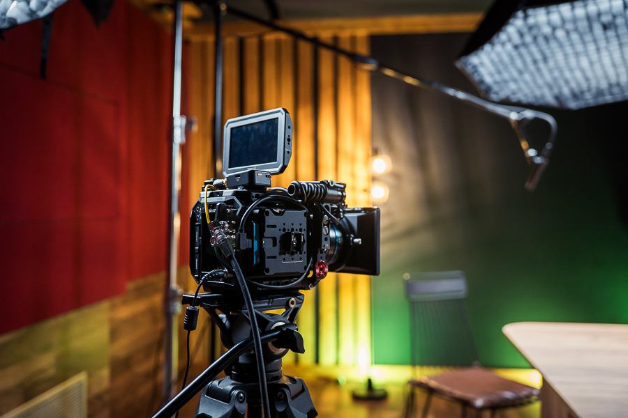 Studio για podcast και vidcast, τι κάνει την εικόνα επαγγελματική